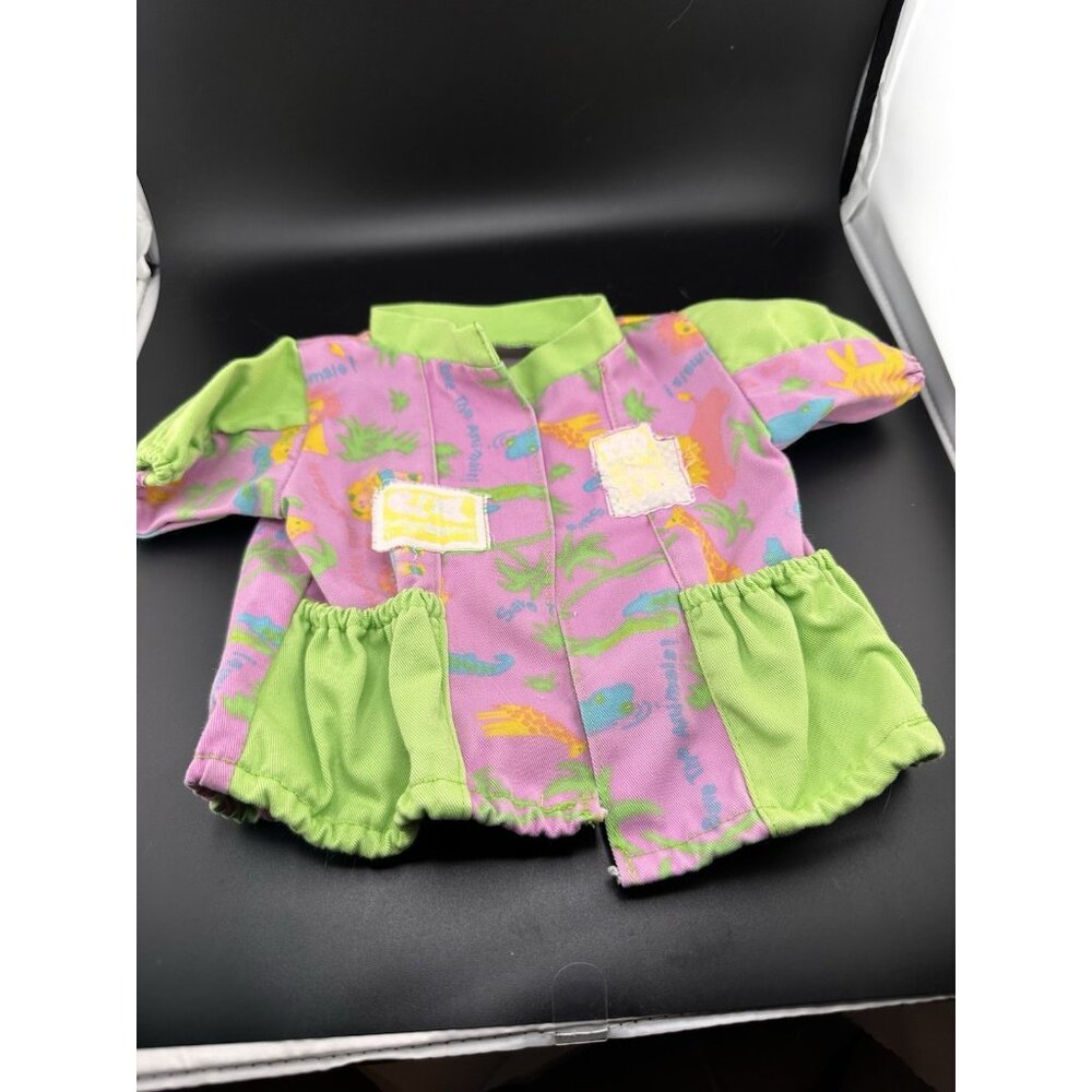 Vtg Cabbage Patch Kids‎ Doll Designer Line Transitional Save The Animals Jacket